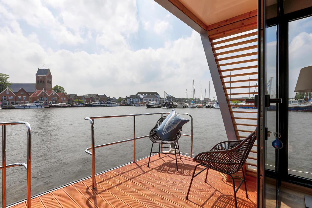 Luxe Houseboat Skoft Grou Exterior foto